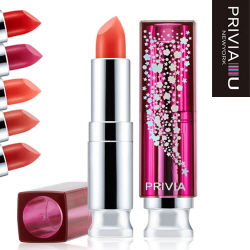 Privia Glittering Shiny Lipstick  Made in Korea