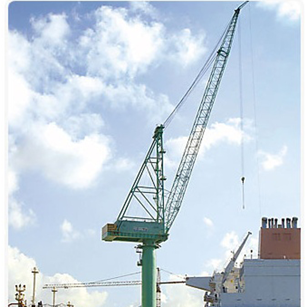 Ship manufacturing crane (Level Luffing Crane)  Made in Korea