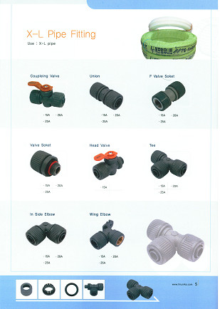 One-touch pipe connector (X-L pipe connector)  Made in Korea