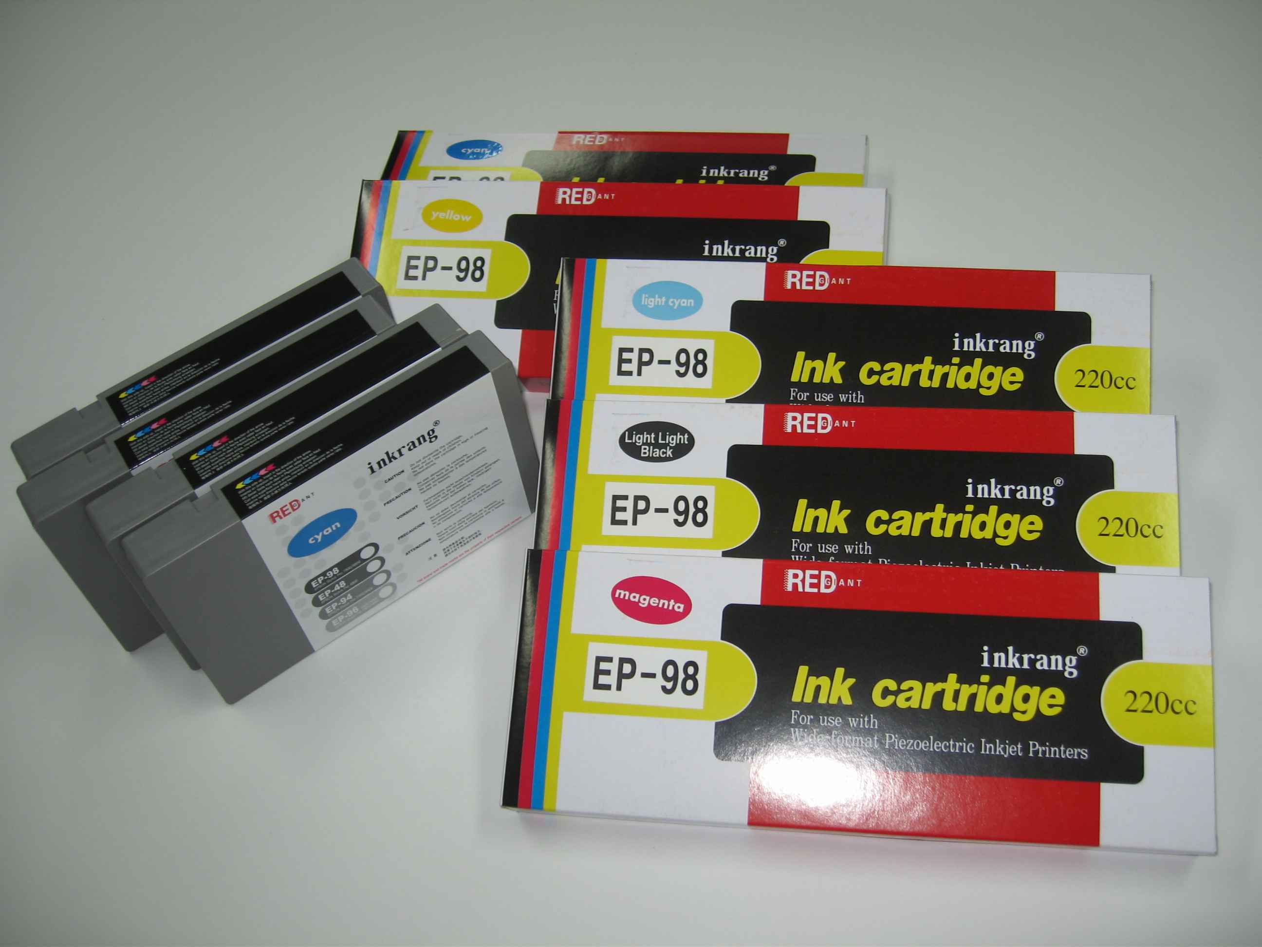Epson Ultrachrome K3 Ink and Cartridge for Epson 7800/9800, 4800, 7400/9400 printers  Made in Korea