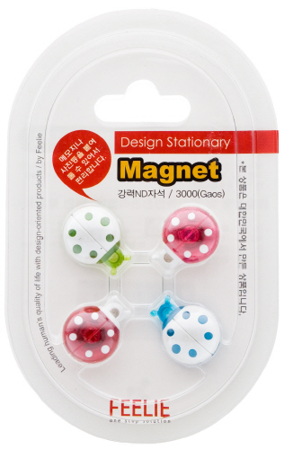 Ladybug Magnet  Made in Korea