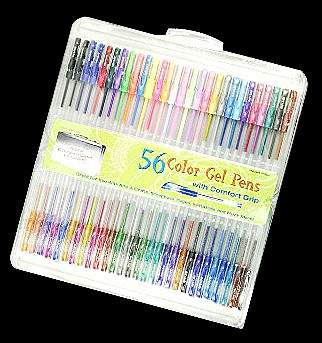 56 clor Gel Pen  Made in Korea