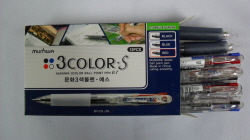 3Color Pen (12pcs)  Made in Korea