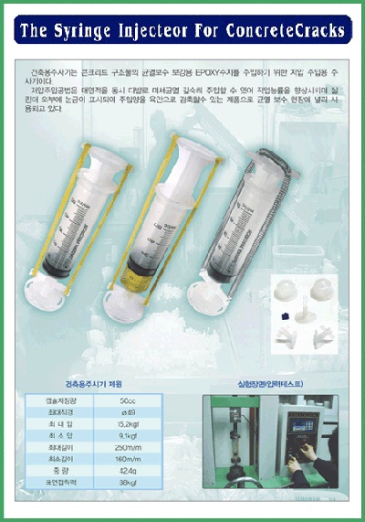 Syringe injector  Made in Korea