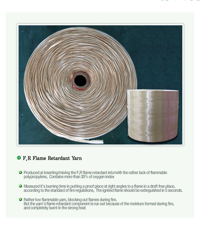 F,R Fire Retardant Thread  Made in Korea