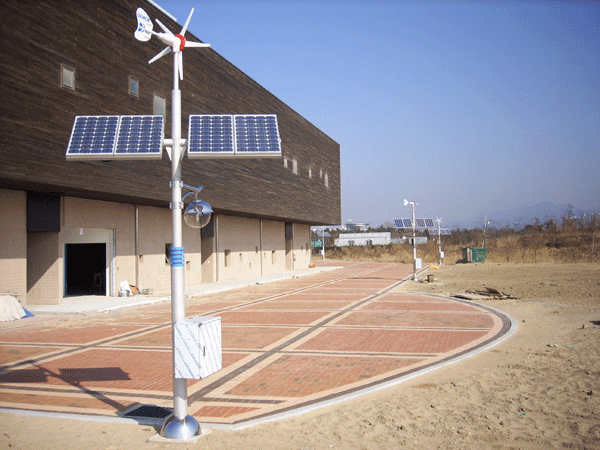 Hybrid street light  Made in Korea