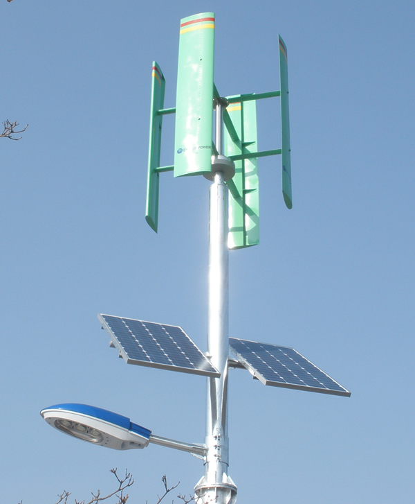 Vertical axis wind power generator  Made in Korea