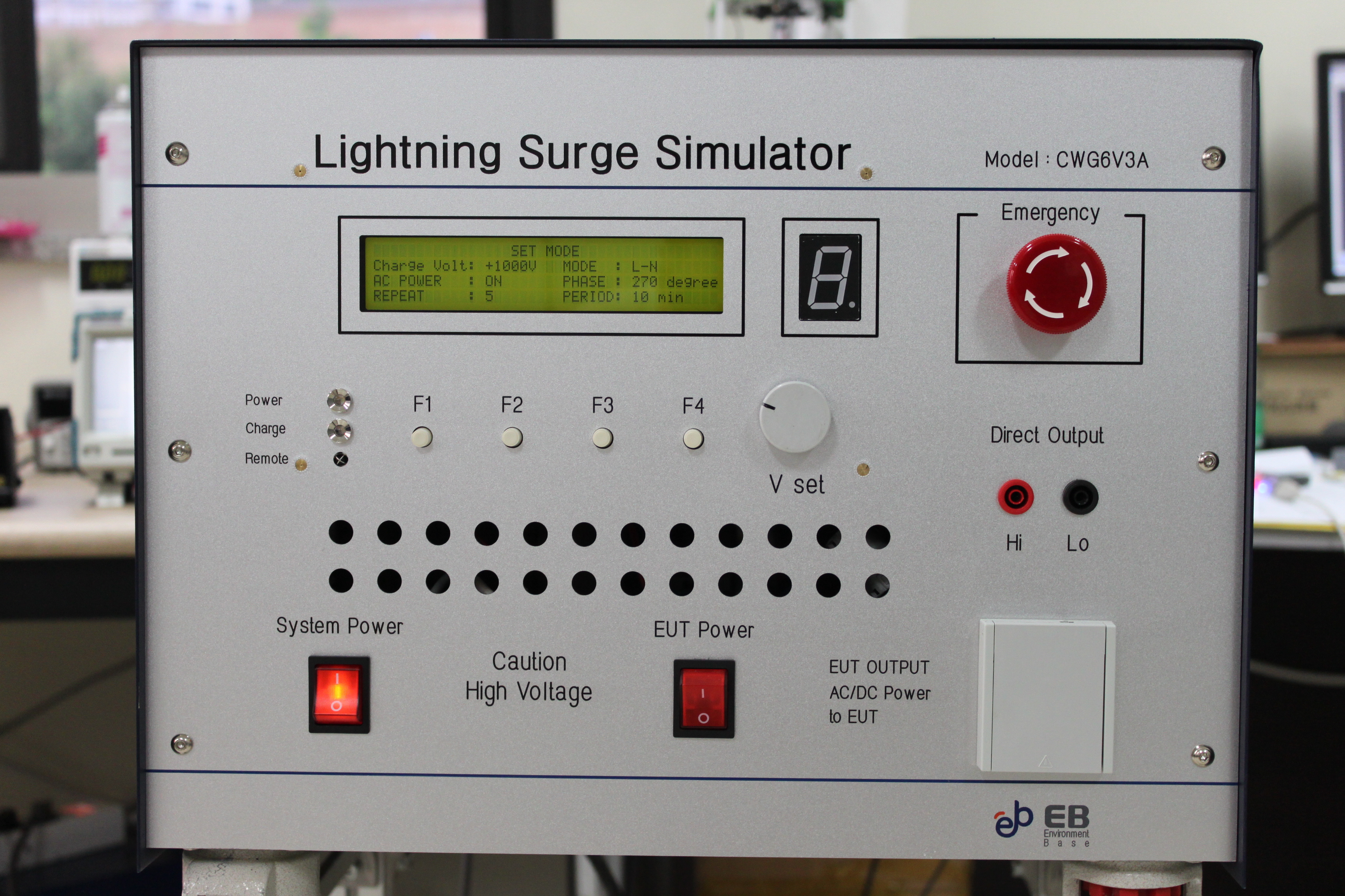 Lightning Surge Simulator
