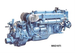 MARINE DIESEL ENGINE (M6D16 SERIES)  Made in Korea