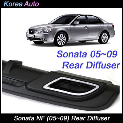 Hyundai Sonata 2006 ~2009 Rear Diffuser  Made in Korea