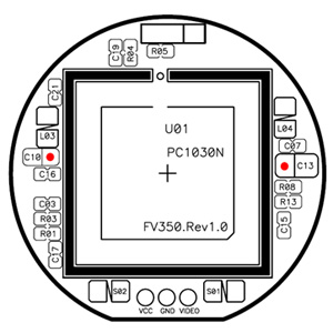 FV350 R1.0(PC1030N PIXEL Camera Module)
