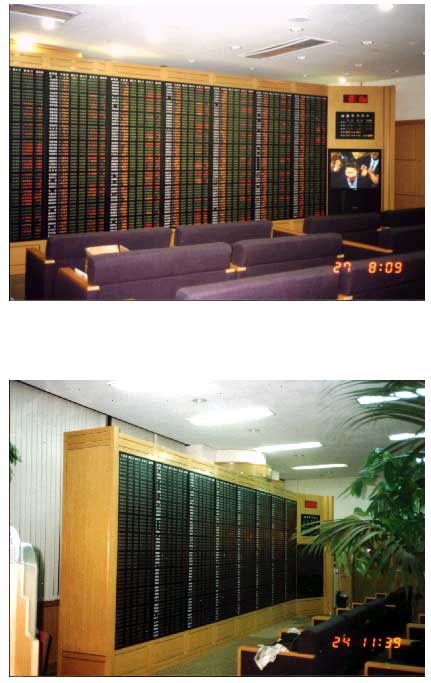 Stock Quoatation Board  Made in Korea
