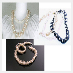 Pearl Necklace  Made in Korea
