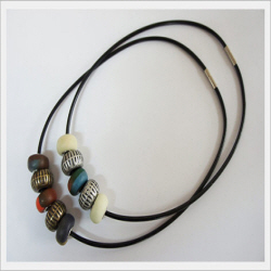 Polymer Necklace  Made in Korea