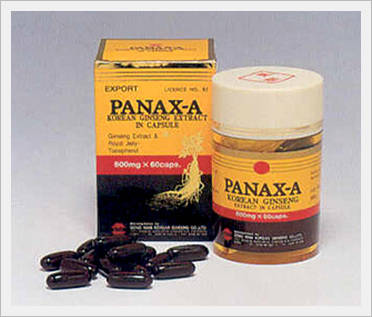 PANAX-A Korean Ginseng Extract Capsule