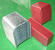 SNAP-ON type seals for steel strapping