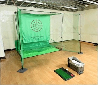 Customized, Foldable practice Golf Net set (Indoor)  Made in Korea