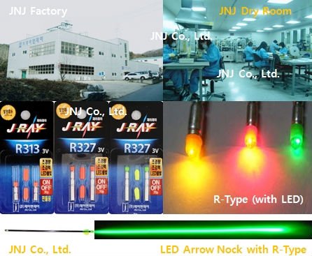 Arrow Nock Light Stick(Lithium Battery with built-in LED)  Made in Korea