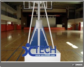 Height-Adjustable Basketball Hoop