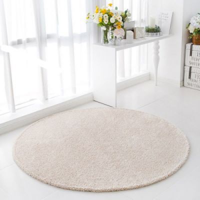 25mm-circular-knitted-carpets-shaggy-beige
