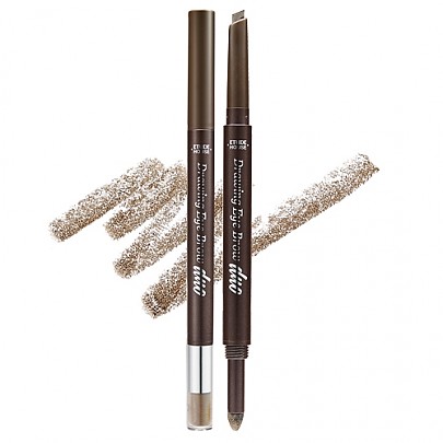 Etude house Drawing Eye Brow Duo #02 Light Brown 1
