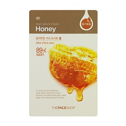 The face shop Natural Mask- Honey 23ml 1